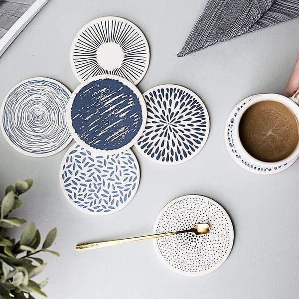 Nordiske tekstur-brikker og coasters Nordic texture 001 Other