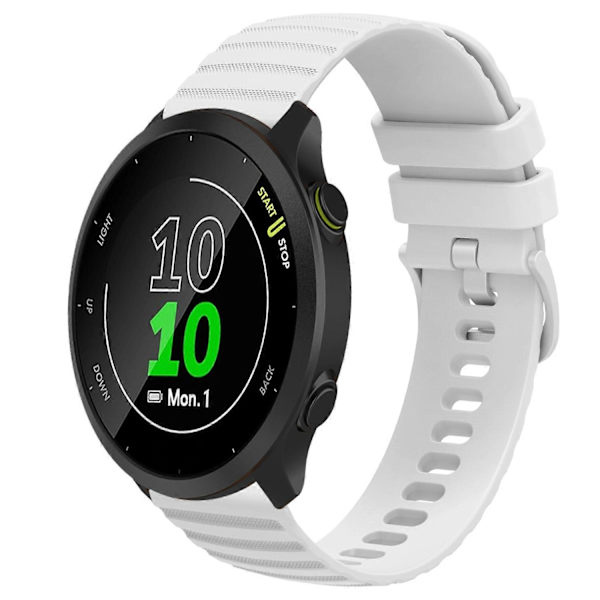 Silikone Urrem Til Garmin Forerunner 158-lingling} White