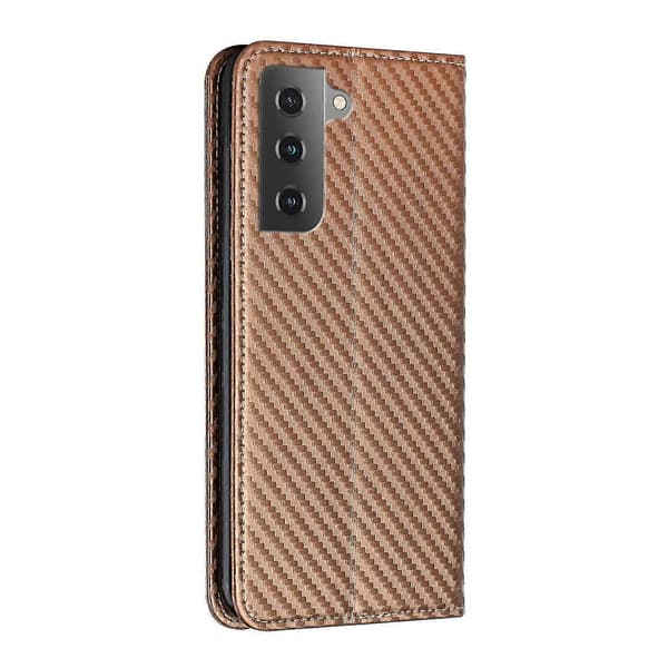 Läderfodral Kompatibelt med Samsung Galaxy S23+ 5G-lingling} Brown