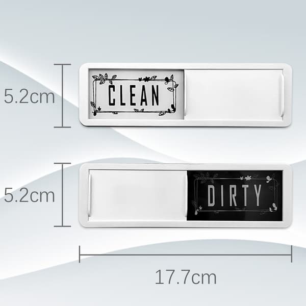 Varm Magnet for Oppvaskmaskin Ren/Skitten skilt