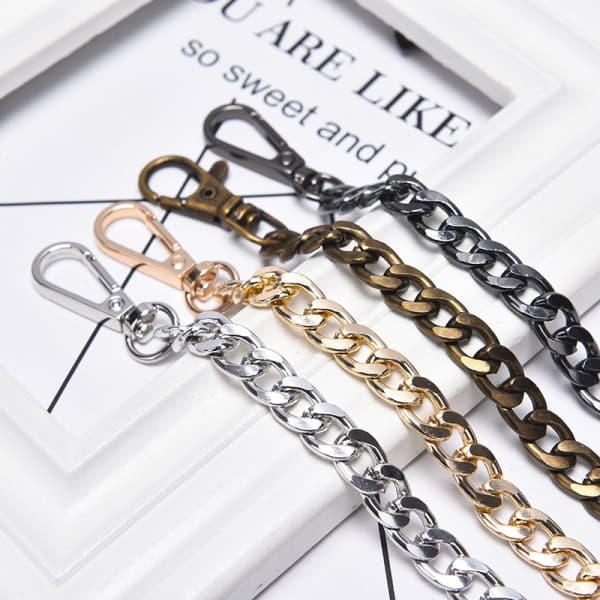 DIY Wallet Strap Chain Replacement Silver