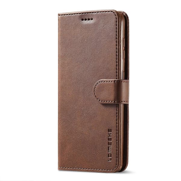 Mobilskal Kompatibelt med Samsung Galaxy S21 4G 5G PU Läder o4k Plånbok Vikbart Ställfodral - C-lingling Multicolor Coffee