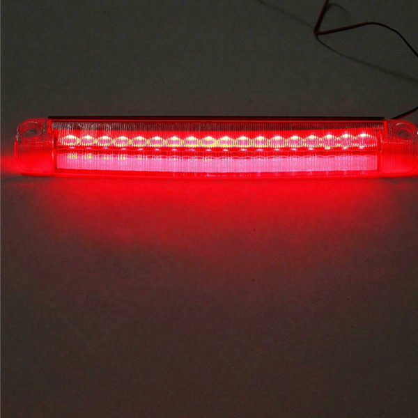 Rött 18 LED-stoppljus för bilbakbroms Vattentätt backljus Red