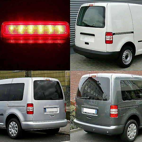 Hot 2025 2004-2015 Caddy Led Tredje 3. Midterste Høje Bagbremselygte Lampe 2k0945087c [DB]