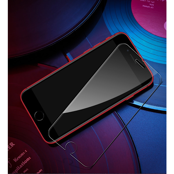 Hett 2025 iPhone 6/7/8/SE (2020/2022) - Skärmskydd Härdat Glas Transparent 8