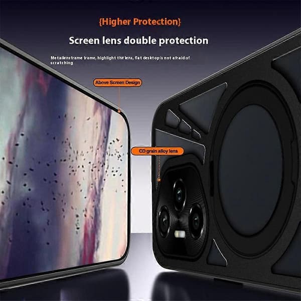 Kompatibel med Honor 300 Pro Mobilskal-lingling} Multicolor Black