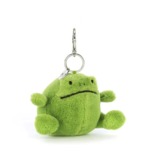 Rolig Ricky Rain Frog Väskberlock Plyschhänge 14cm