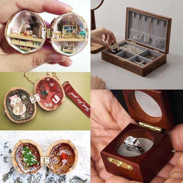 60 miniature hængsler, lavet af messing, måler 18*15 mm, velegnet til...