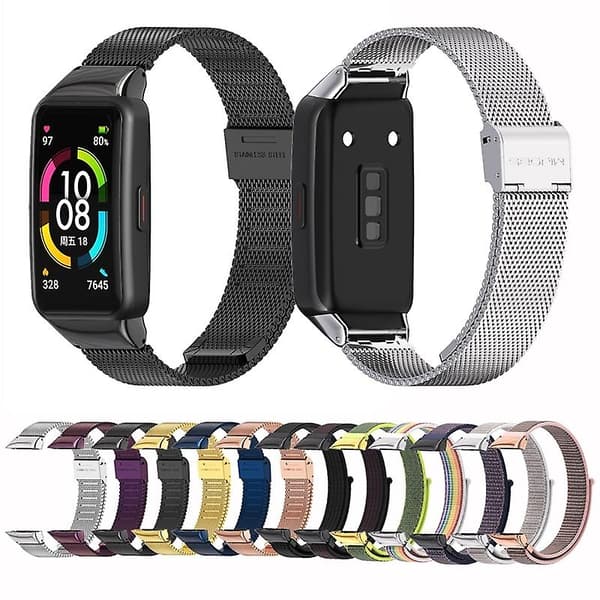 Bästsäljande Nylon Klockarmband Kompatibelt med Huawei Band 6 / Honor Band 6