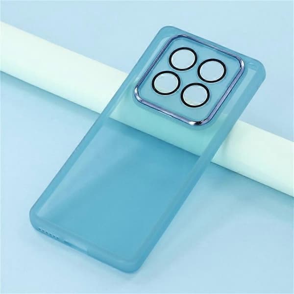 Kompatibel med Xiaomi Redmi Note 14 Pro 4G Telefon Cover - lingling} Multicolor Blue