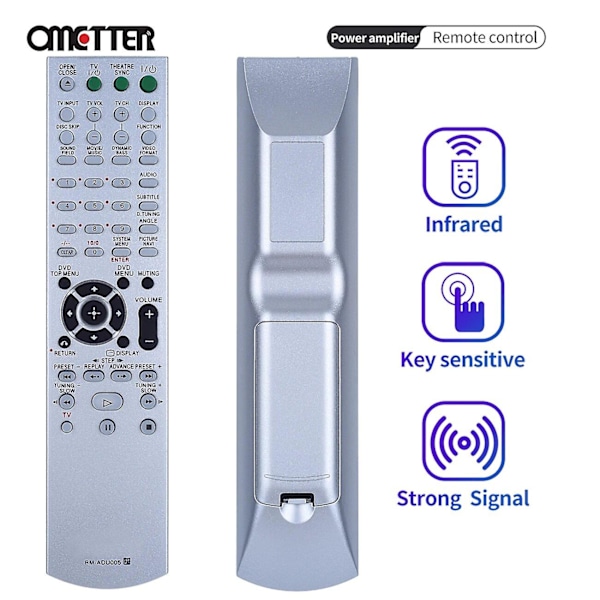 Hot 2025 Ny Fjernkontroll Rm-adu005 For Sony Dvd Hjemmekinosystem Dav-dz630 Hcd-dz630 Dav-hdx265 Fernbedienung [DB]