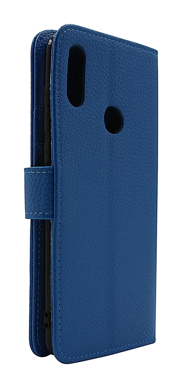 Kompatibel med ASUS Zenfone Max Pro M2 (ZB631KL) nytt stativlommebok Blå