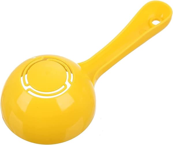 Risbolleform, non-stick sushiform, risbolleske med rispadle, køkkenredskaber, gul.