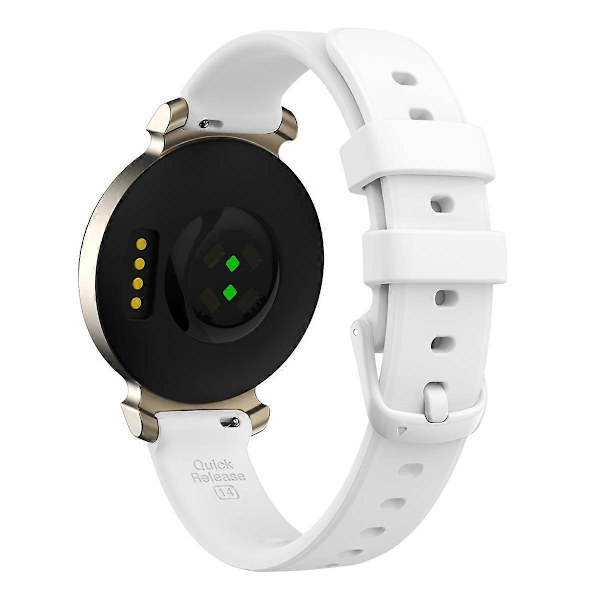 Silikoninen kellon ranneke Garmin Lily 2-lingling -kellolle White