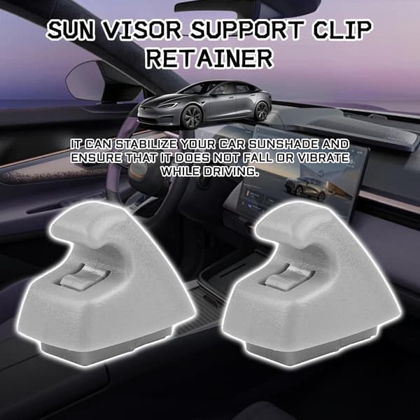2 bil solskjermklips, brakettfesteholder, OEM-erstatning #95994975