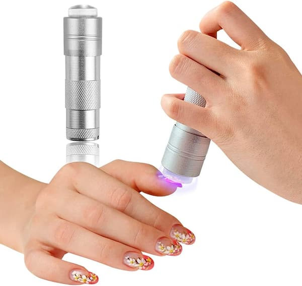 Mini UV neglelampleplate, silikon neglelampleplate, håndholdt LED-lys