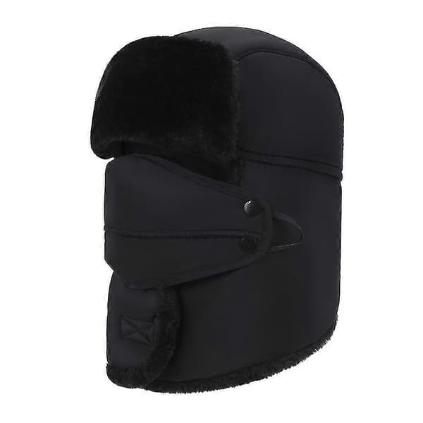 Vinter Bomber Hat Øreklap Trapper-lingling} Dark Blue