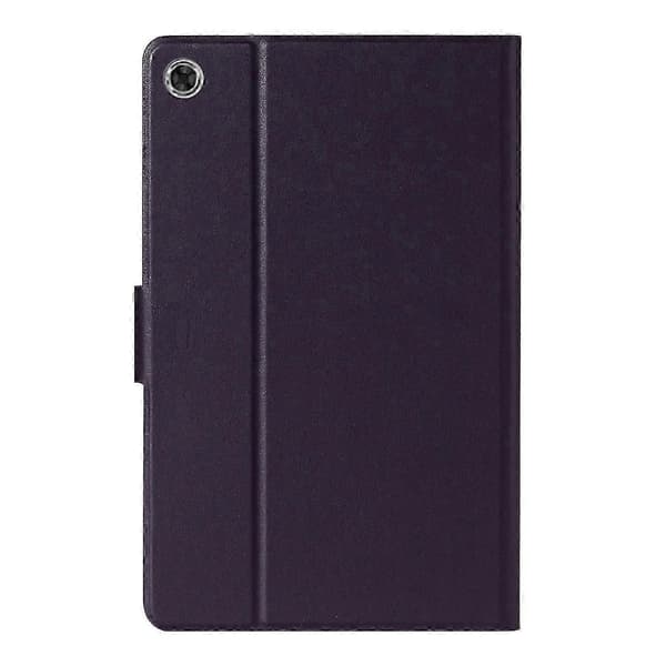 Bestseller Tablet Case Kompatibel med Lenovo Tab M10 3. generation Solid Farve Smart Læder Tablet Case (Lilla) Purple