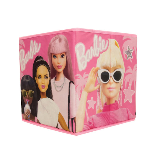 Barbie docka förvaringslåda 30x30x30 cm multifärg multicolor