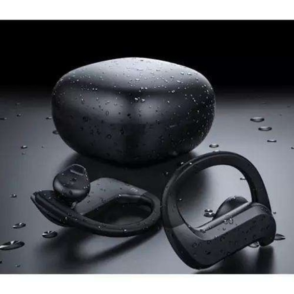 Huippusuositut 2025 langattomat nappikuulokkeet Powerbank-kotelolla Black Svart
