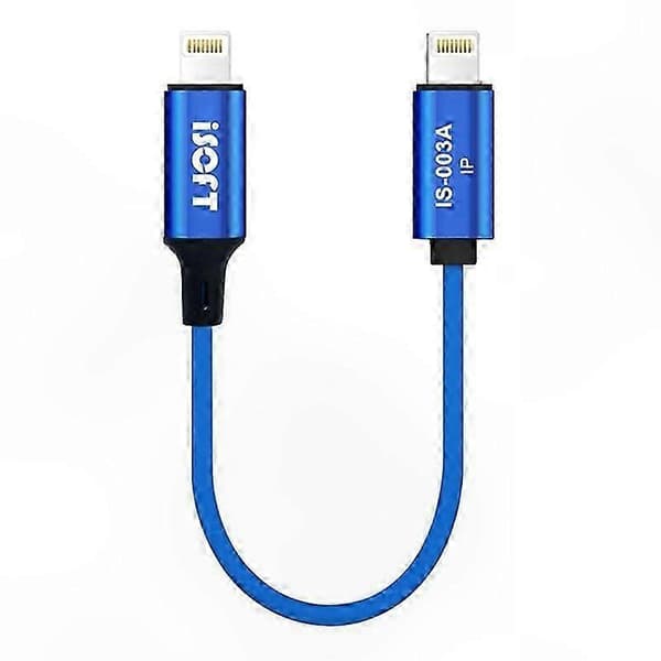 ISOFT IS-003A Dataoverførselskabel Lightning til Lightning Nem Kopiering Datakabel Kompatibel med iPhone-lingling}