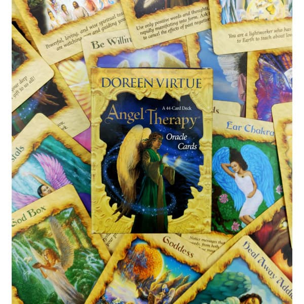 Angel Healing Oracle Cards - Divinasjonskort for Åndelig Veiledning