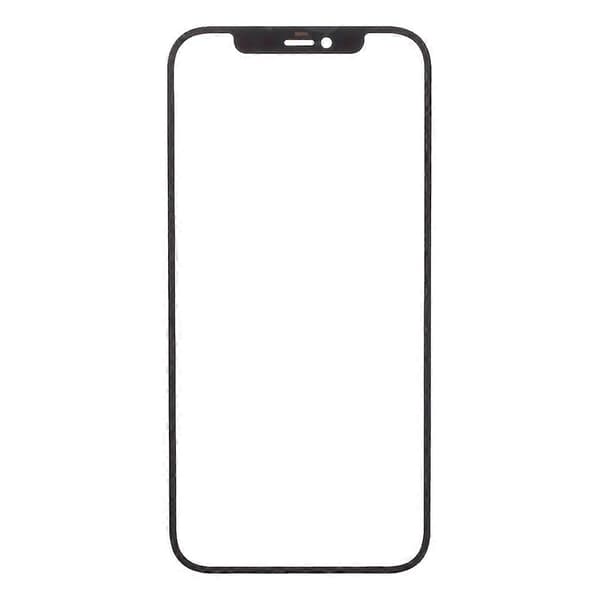 Skærmglaslinse + OCA-klæbemiddel, reservedel, kompatibel med iPhone 12 Pro iPhone 12-lingling}