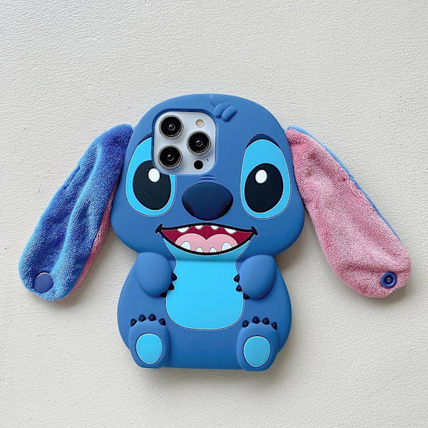 Heta 2025 3D tredimensionella stickade silikonskal för iPhone 15 14 13 12 11 Pro Max 15Pro Anti-fall Mjukt bakstycke Funda a a1 For iphone 13 Pro
