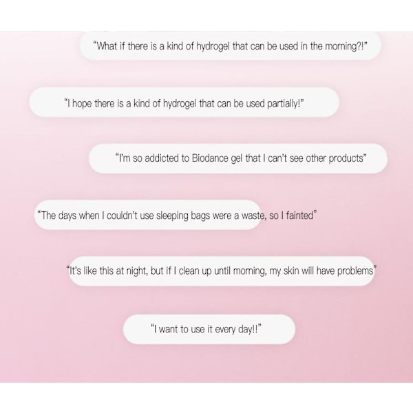 Ny produktkampanj! Högkvalitativa 60 st Biodance Collagen Bomulls Pads Elastisk Lugnande Närande pink