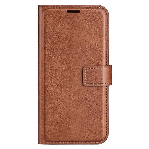 W4v Kompatibel med Honor Magic7 Lite 5G X9c 5G X60 Pro 5G Ställfodral Anti-Rep O8V Kalvtextur Läder Phon-lingling} Multicolor Light Brown