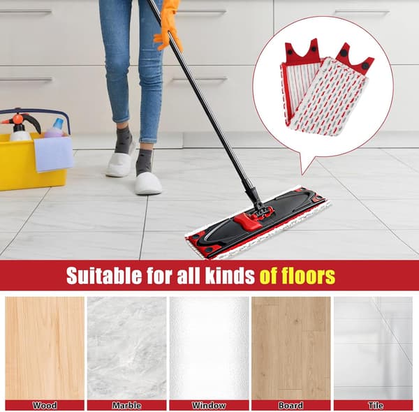 3-delt moppeerstatningspakke for Vileda mikrofibermoppesett