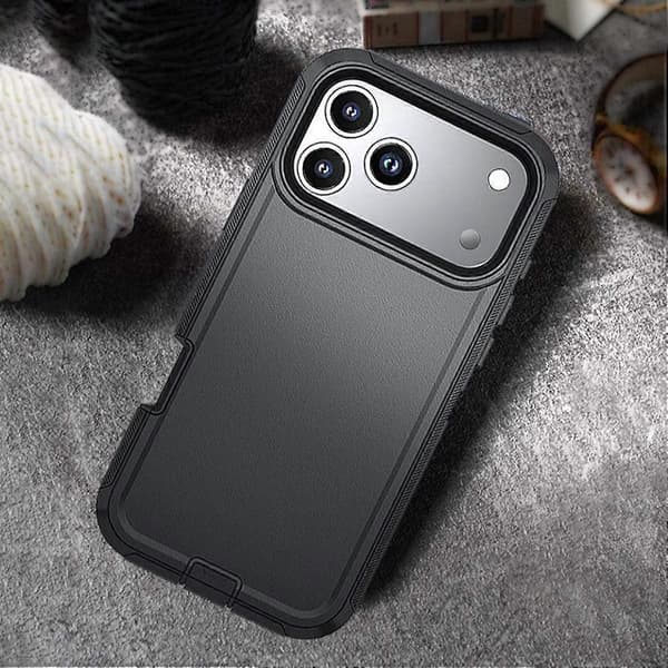 PC Hybrid TPU-telefonfodral Kompatibelt med iPhone 17 Pro Max-lingling}