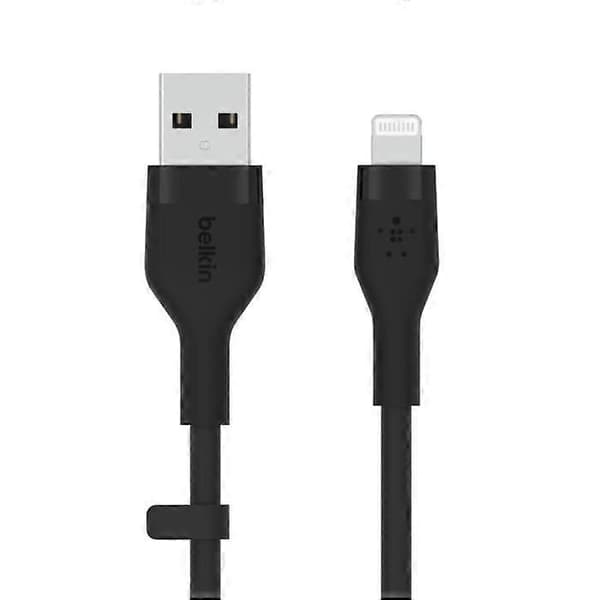 USB-kabel - BELKIN - CAA008BT1MBK - 1 m - MFI-certificeret - Sort