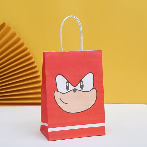Sonic The Hedgehog Party Presentpåsar 12 st - Födelsedagspåsar för barn