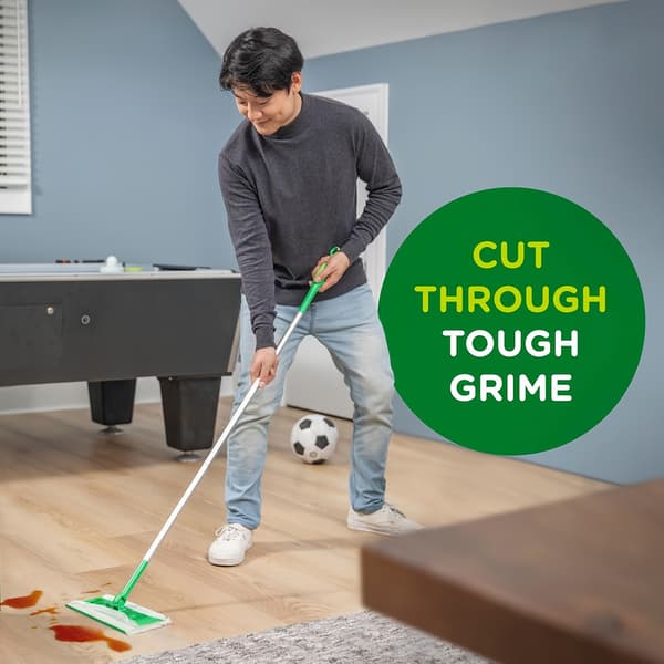 100-pack dammfria sopdukar, kompatibla med Swiffer-moppar - engångs dammtrasor för golvrengöring (mopp ingår ej).