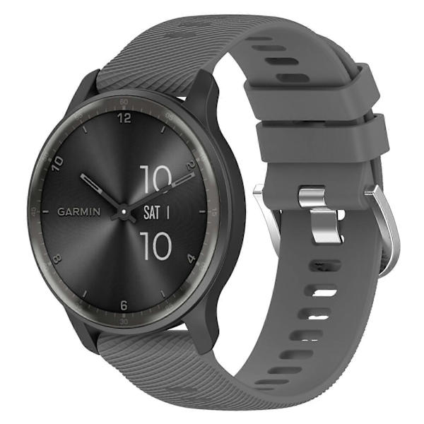 Silikone Urrem Til Garmin Approach S40-lingling} Dark Grey
