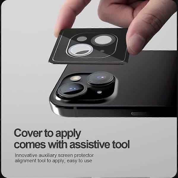 Kompatibel med iPhone 15 Kameralinsskydd - lingling}