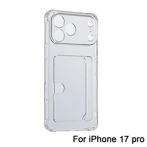 Kompatibel med IPhone 17 17 Pro 17Air 17 Pro Max Stødsikkert Robust Cover -lingling} Clear iPhone 17 pro