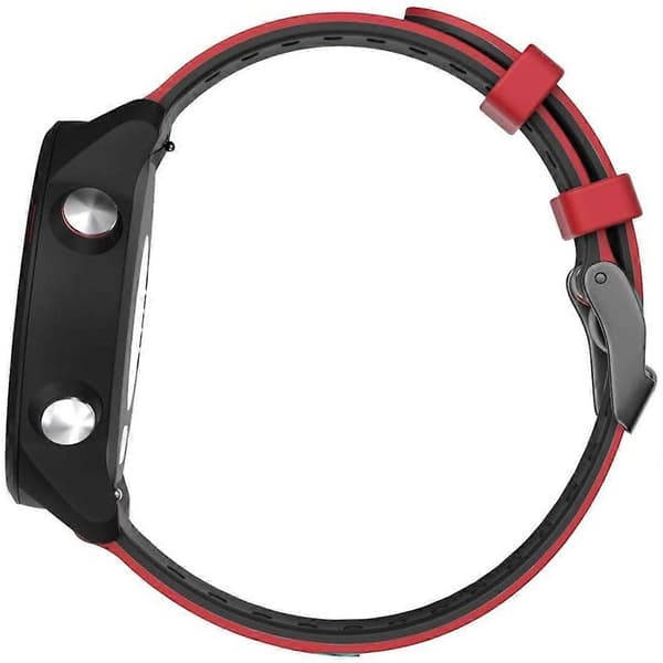 Kompatibel med Garmin Forerunner 245 Silikon Armbands-lingling} Red Black