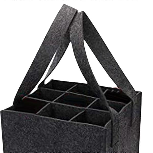 Pullopussit, ostoskassit, lahjapussit, juhlatuliaiset, ystävänpäivä, vuosipäivän pullonsuojukset dark gray and nine