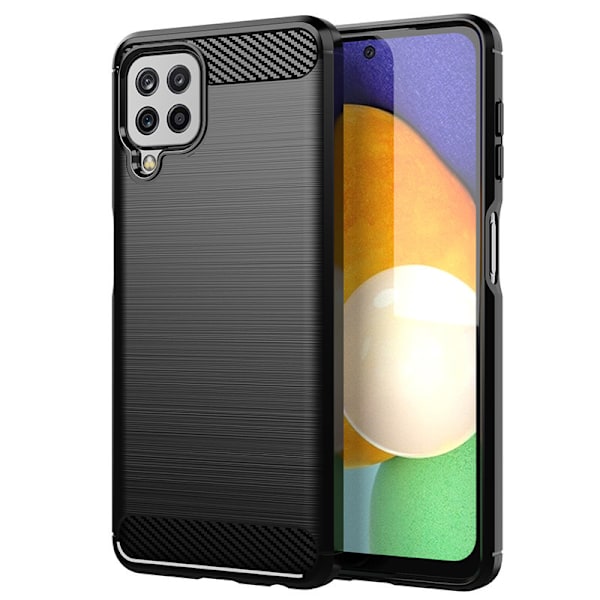 Kolfodral Flexibel skyddsfodral för Samsung Galaxy A22 4G Svart