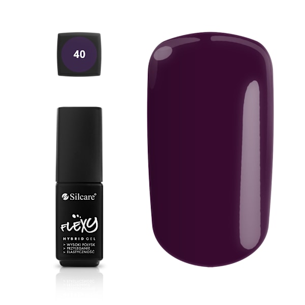 Silcare Flexy Hybrid Nagellack för naglar 40/ 4/5g