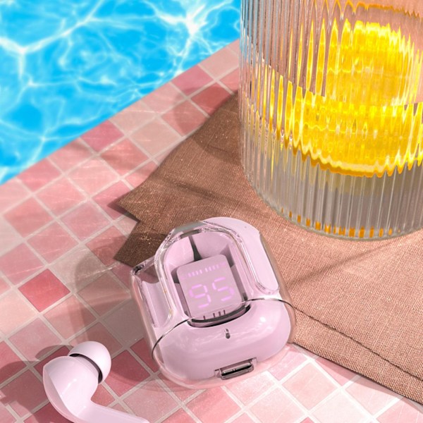 Acefast T6 Trådlösa In-Ear Hörlurar TWS Bluetooth - Rosa