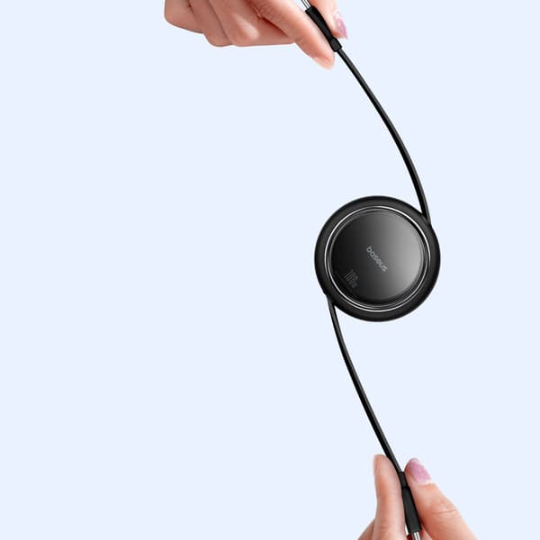Baseus Free2Draw Mini Retractable USB-C till USB-C Kabel 100W 1m