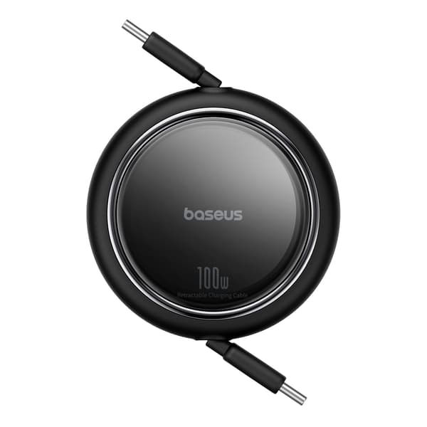 Baseus Free2Draw Mini Retractable USB-C till USB-C Kabel 100W 1m