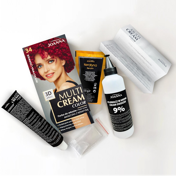 Joanna Multi Cream Färg 34 Intensiv Röd