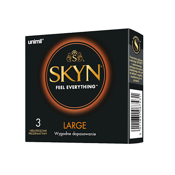 Unimil Skyn Stora Latexfria Kondomer/ 3-pack
