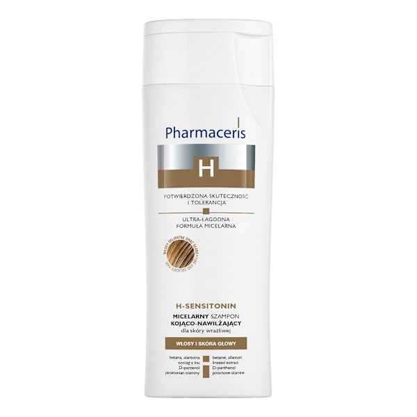 Micellipuhdistava hiusshampoo Pharmaceris H Sensitonin herkälle iholle, 250 ml