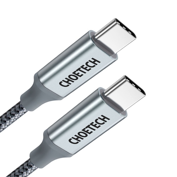 Choetech USB-C till USB-C Kabel XCC-1002-GY/ PD QC 100W/ 5A/ 480