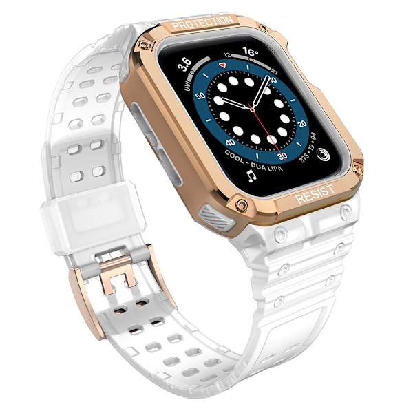 Skyddande armband med fodral för Apple Watch Series 7 / 6 / 5 /